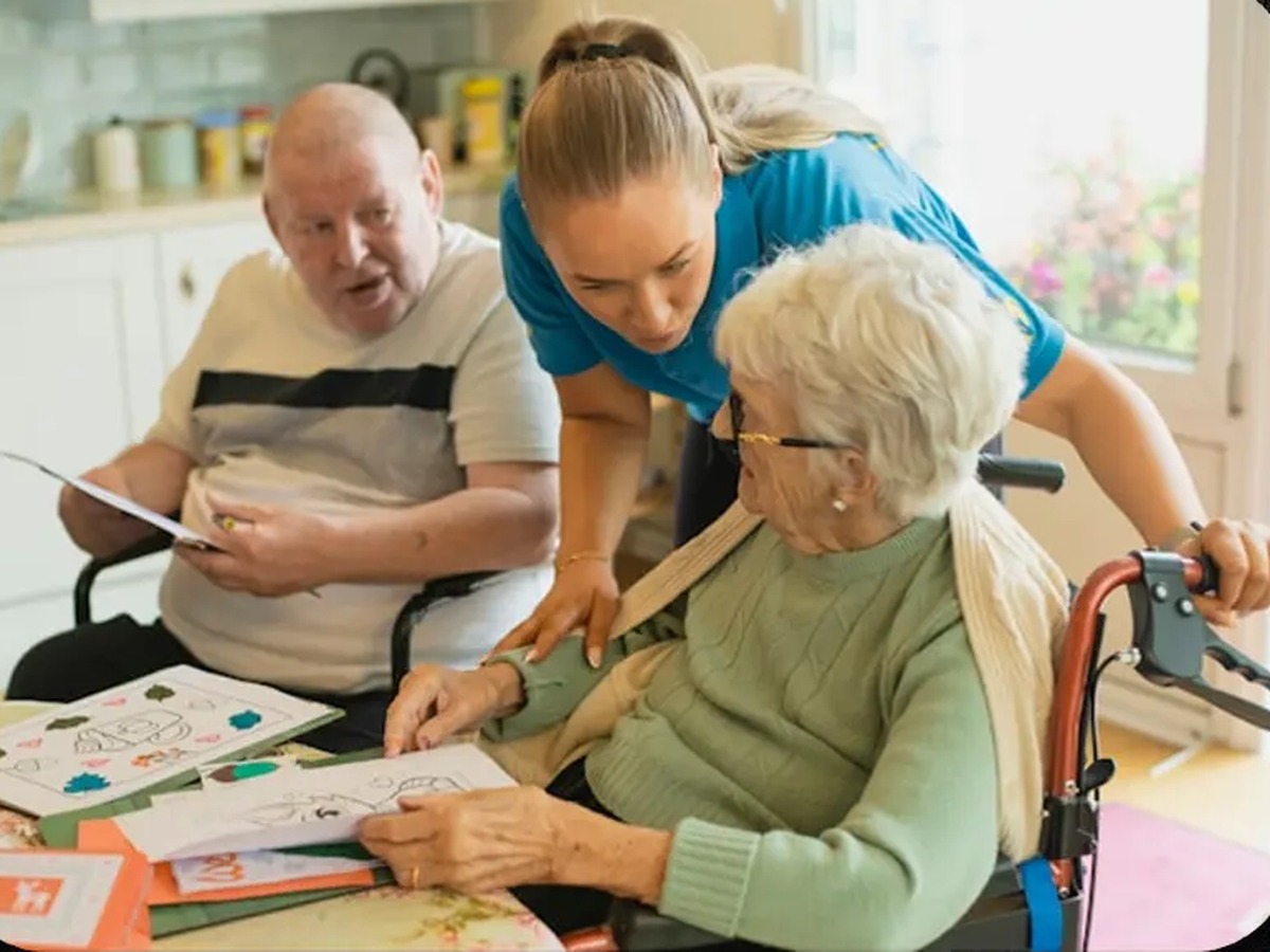 Five Star Healthcare care team in action